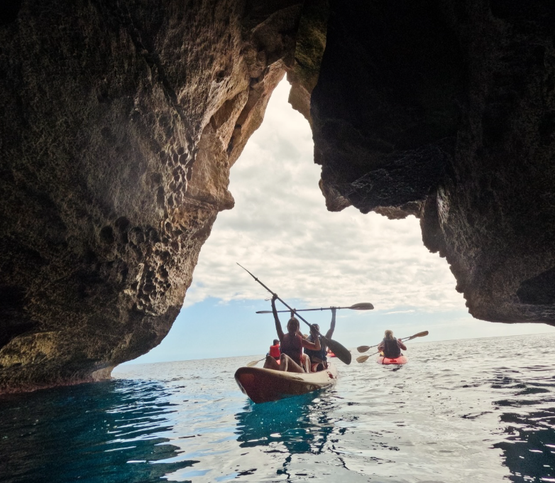 alquiler kayaks en menorca